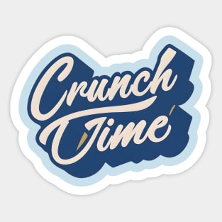 Crunch Time Sticker